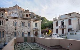 Tripodon Plaka In The Shade Of Acropolis By Ghh